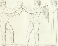 An illustration from Manuale di varj ornamenti componenti la serie de' vasj antichi : si' di marmo che di bronzo esistenti in Roma e fuori (1821)