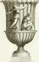 An illustration from Manuale di varj ornamenti componenti la serie de' vasj antichi : si' di marmo che di bronzo esistenti in Roma e fuori (1821)