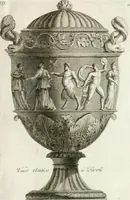 An illustration from Manuale di varj ornamenti componenti la serie de' vasj antichi : si' di marmo che di bronzo esistenti in Roma e fuori (1821)