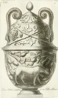Picture 50 of 74 from Manuale di varj ornamenti componenti la serie de' vasj antichi : si' di marmo che di bronzo esistenti in Roma e fuori (1821), leaf 116
