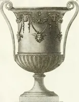 An illustration from Manuale di varj ornamenti componenti la serie de' vasj antichi : si' di marmo che di bronzo esistenti in Roma e fuori (1821)