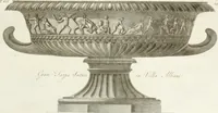 An illustration from Manuale di varj ornamenti componenti la serie de' vasj antichi : si' di marmo che di bronzo esistenti in Roma e fuori (1821)