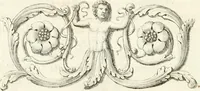 An illustration from Manuale di varj ornamenti componenti la serie de' vasj antichi : si' di marmo che di bronzo esistenti in Roma e fuori (1821)