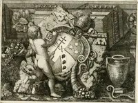 Picture 3 of 74 from Manuale di varj ornamenti componenti la serie de' vasj antichi : si' di marmo che di bronzo esistenti in Roma e fuori (1821), leaf 4