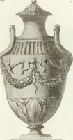 An illustration from Manuale di varj ornamenti componenti la serie de' vasj antichi : si' di marmo che di bronzo esistenti in Roma e fuori (1821)