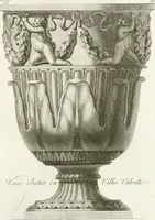 An illustration from Manuale di varj ornamenti componenti la serie de' vasj antichi : si' di marmo che di bronzo esistenti in Roma e fuori (1821)