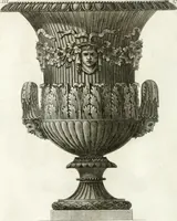 An illustration from Manuale di varj ornamenti componenti la serie de' vasj antichi : si' di marmo che di bronzo esistenti in Roma e fuori (1821)