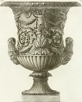 An illustration from Manuale di varj ornamenti componenti la serie de' vasj antichi : si' di marmo che di bronzo esistenti in Roma e fuori (1821)