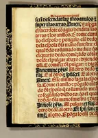 An illustration from Manuale sacramentoru[m]. : Nouiter emendatuz cuz quibusdaz congrue in eo additis secu[n]dum consuetudine[m] alme ecclesie Hispalensis (1547)