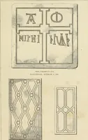 An illustration from A manual for the study of the sepulchral slabs and crosses of the middle ages (1849)