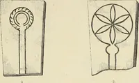An illustration from A manual for the study of the sepulchral slabs and crosses of the middle ages (1849)