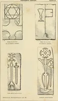 An illustration from A manual for the study of the sepulchral slabs and crosses of the middle ages (1849)