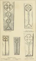An illustration from A manual for the study of the sepulchral slabs and crosses of the middle ages (1849)