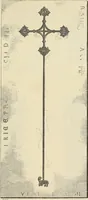 An illustration from A manual for the study of the sepulchral slabs and crosses of the middle ages (1849)