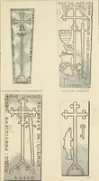 An illustration from A manual for the study of the sepulchral slabs and crosses of the middle ages (1849)
