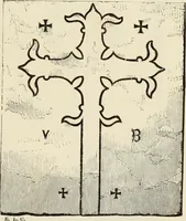 An illustration from A manual for the study of the sepulchral slabs and crosses of the middle ages (1849)