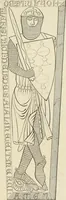 An illustration from A manual for the study of the sepulchral slabs and crosses of the middle ages (1849)