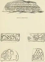 An illustration from A manual for the study of the sepulchral slabs and crosses of the middle ages (1849)