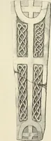 An illustration from A manual for the study of the sepulchral slabs and crosses of the middle ages (1849)