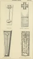 An illustration from A manual for the study of the sepulchral slabs and crosses of the middle ages (1849)