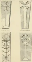An illustration from A manual for the study of the sepulchral slabs and crosses of the middle ages (1849)
