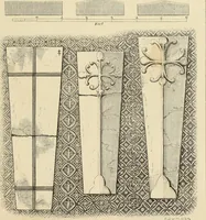 An illustration from A manual for the study of the sepulchral slabs and crosses of the middle ages (1849)