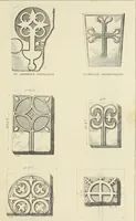 An illustration from A manual for the study of the sepulchral slabs and crosses of the middle ages (1849)