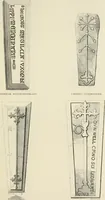 An illustration from A manual for the study of the sepulchral slabs and crosses of the middle ages (1849)