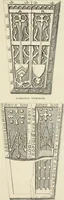 An illustration from A manual for the study of the sepulchral slabs and crosses of the middle ages (1849)