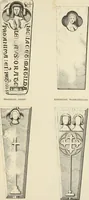 An illustration from A manual for the study of the sepulchral slabs and crosses of the middle ages (1849)