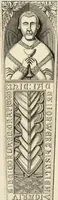 An illustration from A manual for the study of the sepulchral slabs and crosses of the middle ages (1849)