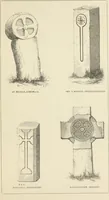 An illustration from A manual for the study of the sepulchral slabs and crosses of the middle ages (1849)