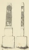 An illustration from A manual for the study of the sepulchral slabs and crosses of the middle ages (1849)