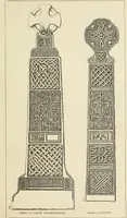 An illustration from A manual for the study of the sepulchral slabs and crosses of the middle ages (1849)