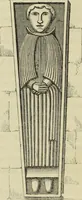 An illustration from A manual for the study of the sepulchral slabs and crosses of the middle ages (1849)