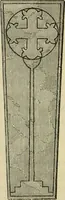 An illustration from A manual for the study of the sepulchral slabs and crosses of the middle ages (1849)