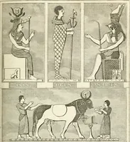 An illustration from Manual of classical literature : from the German of J.J. Eschenburg, with additions (1855)