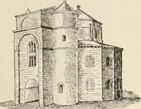 An illustration from Manual of ecclesiastical architecture. Comprising a study of its various styles, the chronological arrangements of its elements, and its relation to Christian worship (1897)