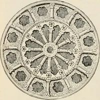 An illustration from Manual of ecclesiastical architecture. Comprising a study of its various styles, the chronological arrangements of its elements, and its relation to Christian worship (1897)