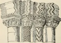 An illustration from Manual of ecclesiastical architecture. Comprising a study of its various styles, the chronological arrangements of its elements, and its relation to Christian worship (1897)