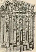 An illustration from Manual of ecclesiastical architecture. Comprising a study of its various styles, the chronological arrangements of its elements, and its relation to Christian worship (1897)