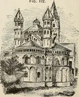 An illustration from Manual of ecclesiastical architecture. Comprising a study of its various styles, the chronological arrangements of its elements, and its relation to Christian worship (1897)