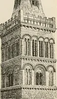 An illustration from Manual of ecclesiastical architecture. Comprising a study of its various styles, the chronological arrangements of its elements, and its relation to Christian worship (1897)