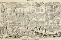 Picture 150 of 309 from Manual of ecclesiastical architecture. Comprising a study of its various styles, the chronological arrangements of its elements, and its relation to Christian worship (1897), leaf 215