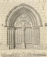 Picture 158 of 309 from Manual of ecclesiastical architecture. Comprising a study of its various styles, the chronological arrangements of its elements, and its relation to Christian worship (1897), leaf 228