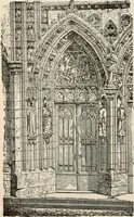 Picture 164 of 309 from Manual of ecclesiastical architecture. Comprising a study of its various styles, the chronological arrangements of its elements, and its relation to Christian worship (1897), leaf 239