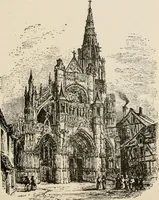An illustration from Manual of ecclesiastical architecture. Comprising a study of its various styles, the chronological arrangements of its elements, and its relation to Christian worship (1897)