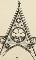 An illustration from Manual of ecclesiastical architecture. Comprising a study of its various styles, the chronological arrangements of its elements, and its relation to Christian worship (1897)