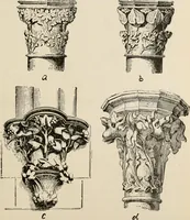 An illustration from Manual of ecclesiastical architecture. Comprising a study of its various styles, the chronological arrangements of its elements, and its relation to Christian worship (1897)