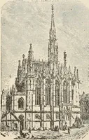 An illustration from Manual of ecclesiastical architecture. Comprising a study of its various styles, the chronological arrangements of its elements, and its relation to Christian worship (1897)